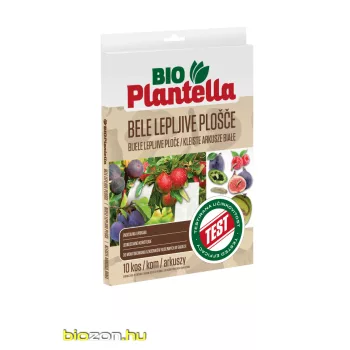 Bio Plantella fehér lap - 10 db - ragacsos rovarcsapda