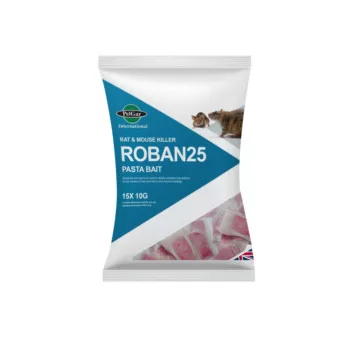Roban egér és patkányirtó pép - difenakum - 150g