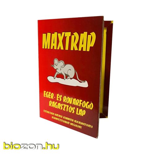 Maxtrap egér- és rovarfogó ragasztós lap 16x12 cm