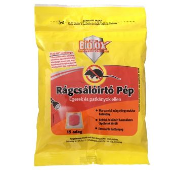 Biotox egérirtó és patkányirtó pép - difenakum - 150g
