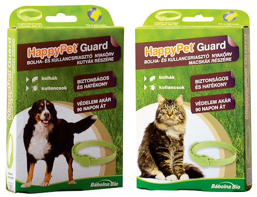 HappyPet Guard bolha- és kullancsriasztó nyakörv (Kutyák)