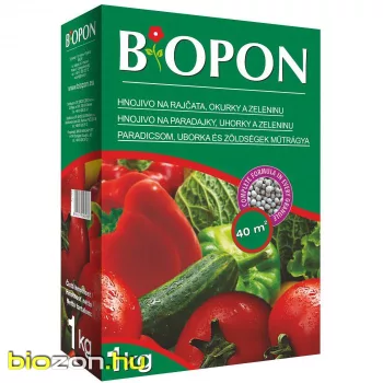   Paradicsom és zöldségek műtrágya granulátum - Biopon 1 kg