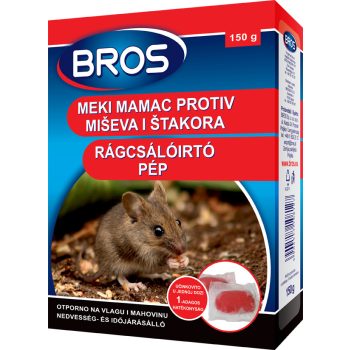 BROS rágcsálóirtó pép 150g