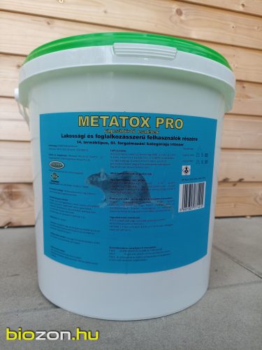 Metatox PRO patkányrtó szer búzaszemes 4 kg - ipari kiszerelés