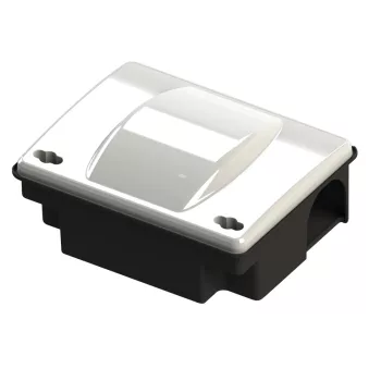 Kompakt patkányláda - magasított tetővel, UV átlátszó