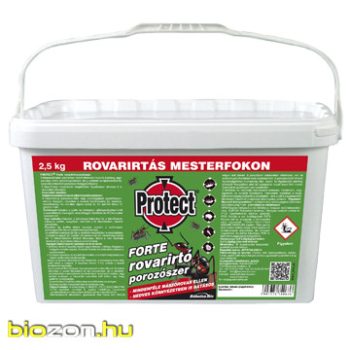   Protect forte hangyairtó - csótányirtó - rovarirtó porozószer 2,5 kg