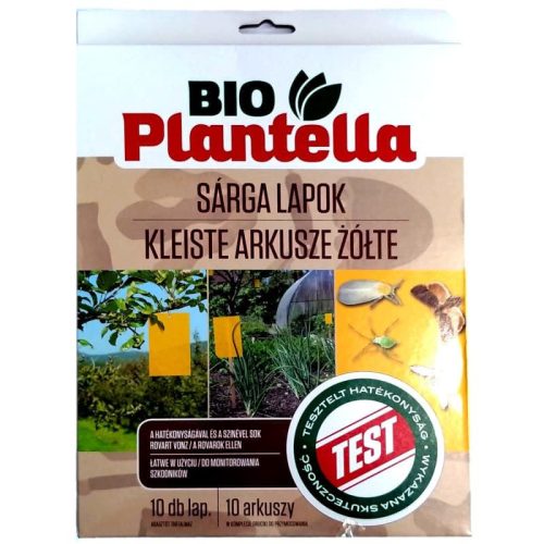 Bio Plantella Sárga lap - 10 db - légycsapda - rovarcsapda