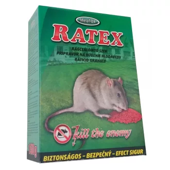 Ratex rágcsálóirtó granulátum 150g