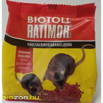 Biotoll Ratimor Plus rágcsálóirtó granulátum 150g