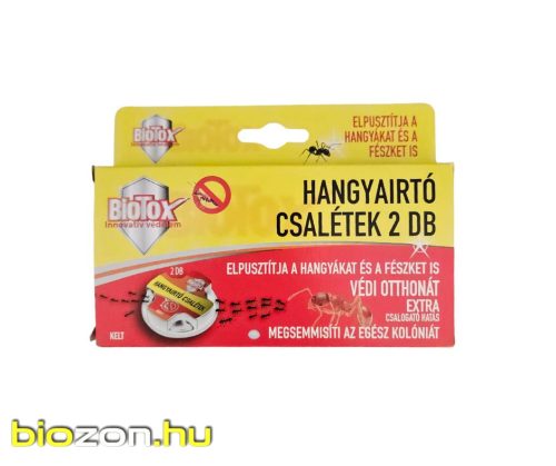Biotox hangyairtó csatétek 2db 2x2g